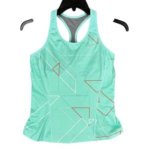 Nike Dri Fit Racerback Tank Women M Athletic Active Training Running Performance